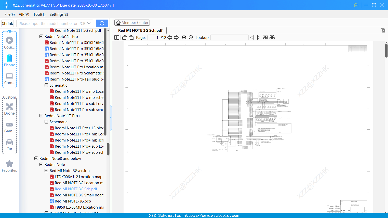 Xiaomi Redmi NOTE 3G Sch